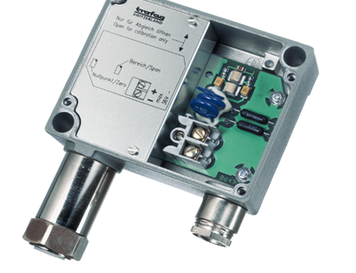 Wall mounted pressure transmitters